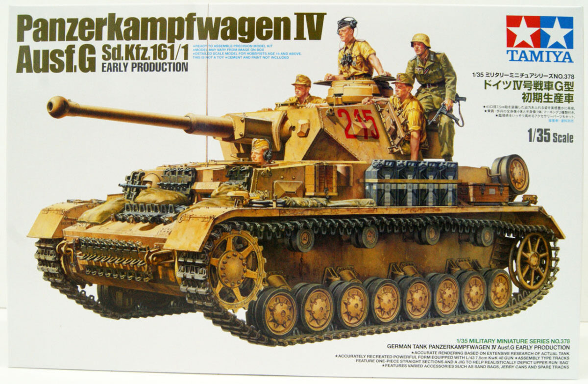 1/35 German Tank Panzerkampfwagen IV Ausf.G (Early Production)