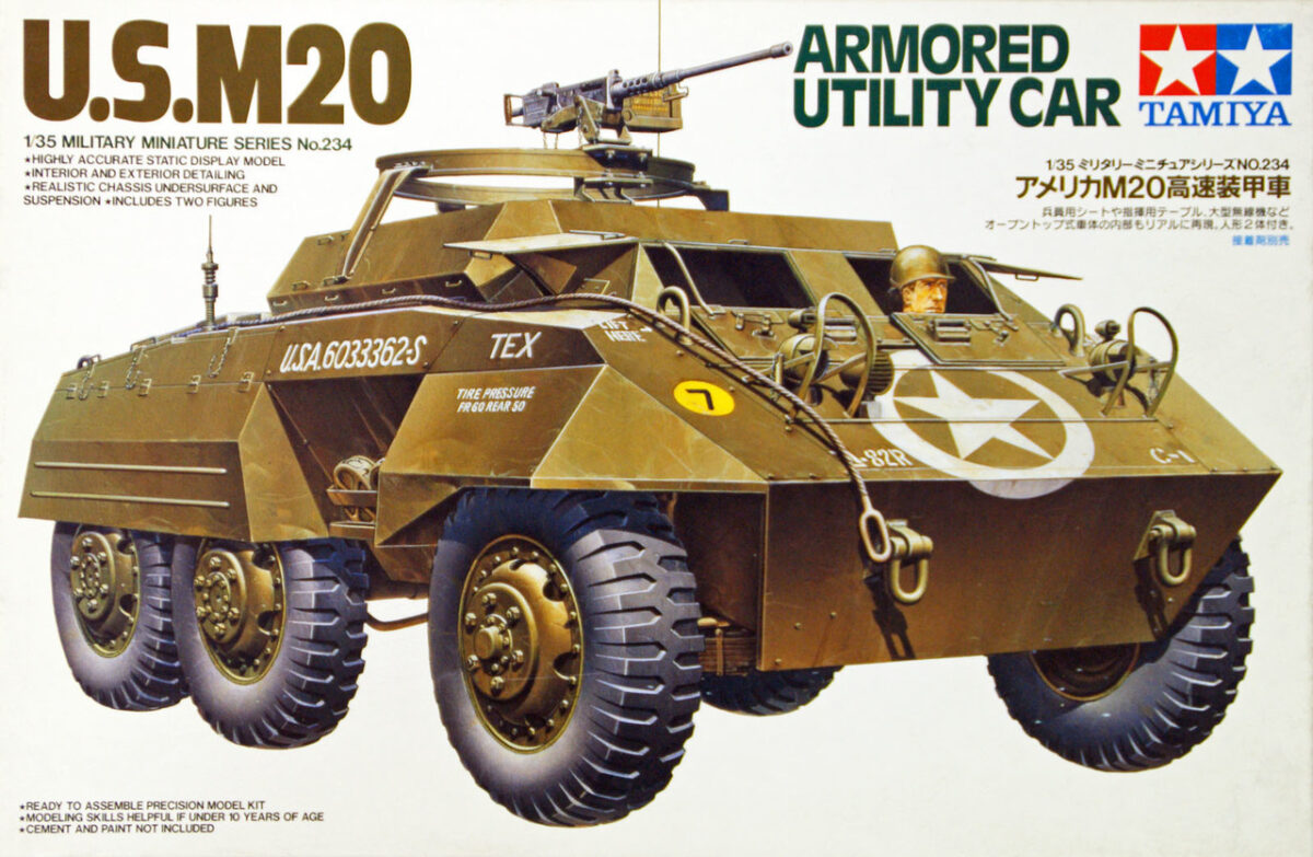 1/35 US M20 Armored Utility Car