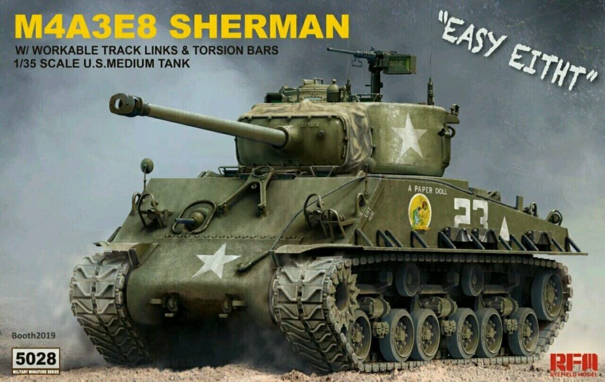 1/35 M4A3E8 Sherman