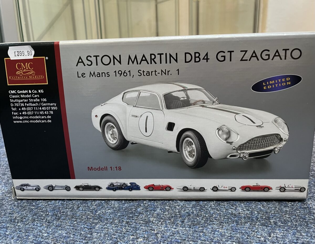 1/18 Aston Martin DB4 GT Zagato #1, Le Mans 1961 - Limited Edition