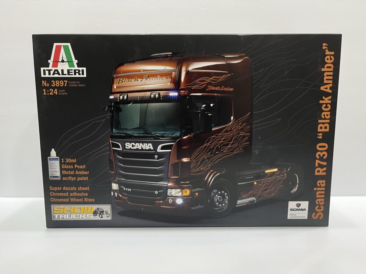 1/24 Scania R730 "Black Amber"