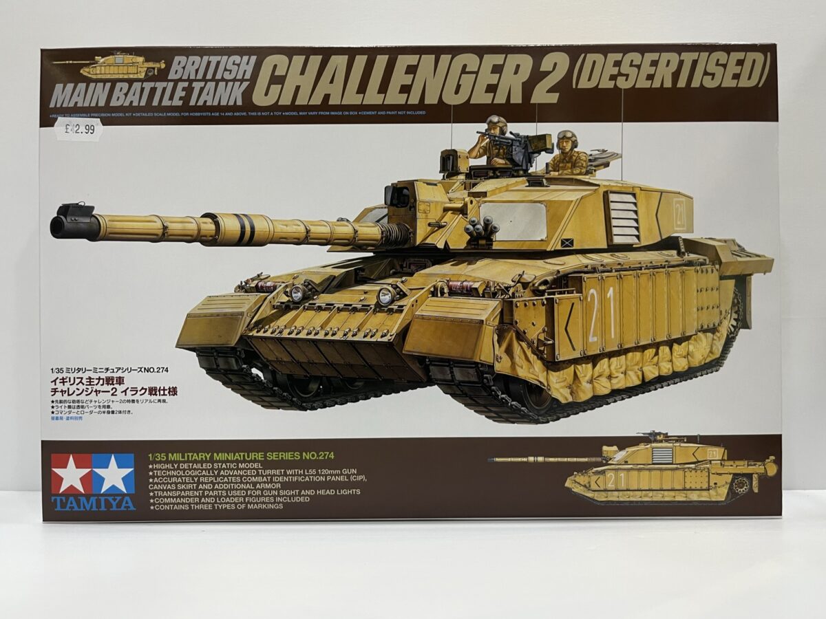 1/35 British Main Battle Tank Challenger 2 (Desertised)