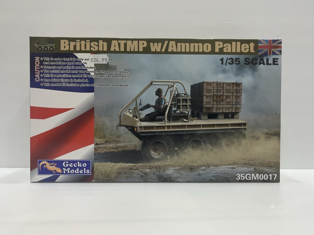 1/35 British ATMP w/ Ammo Pallet