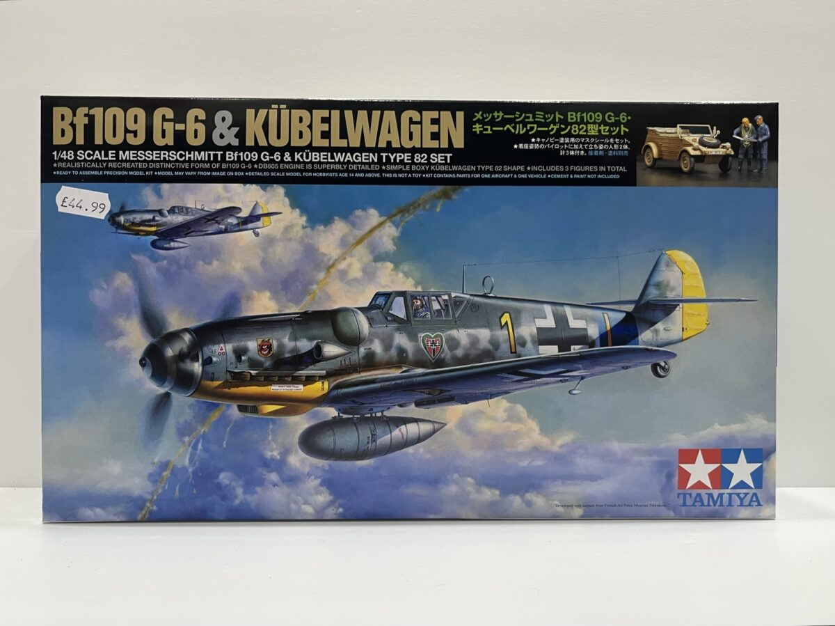 1/48 Bf109 G-6 & Kübelwagen