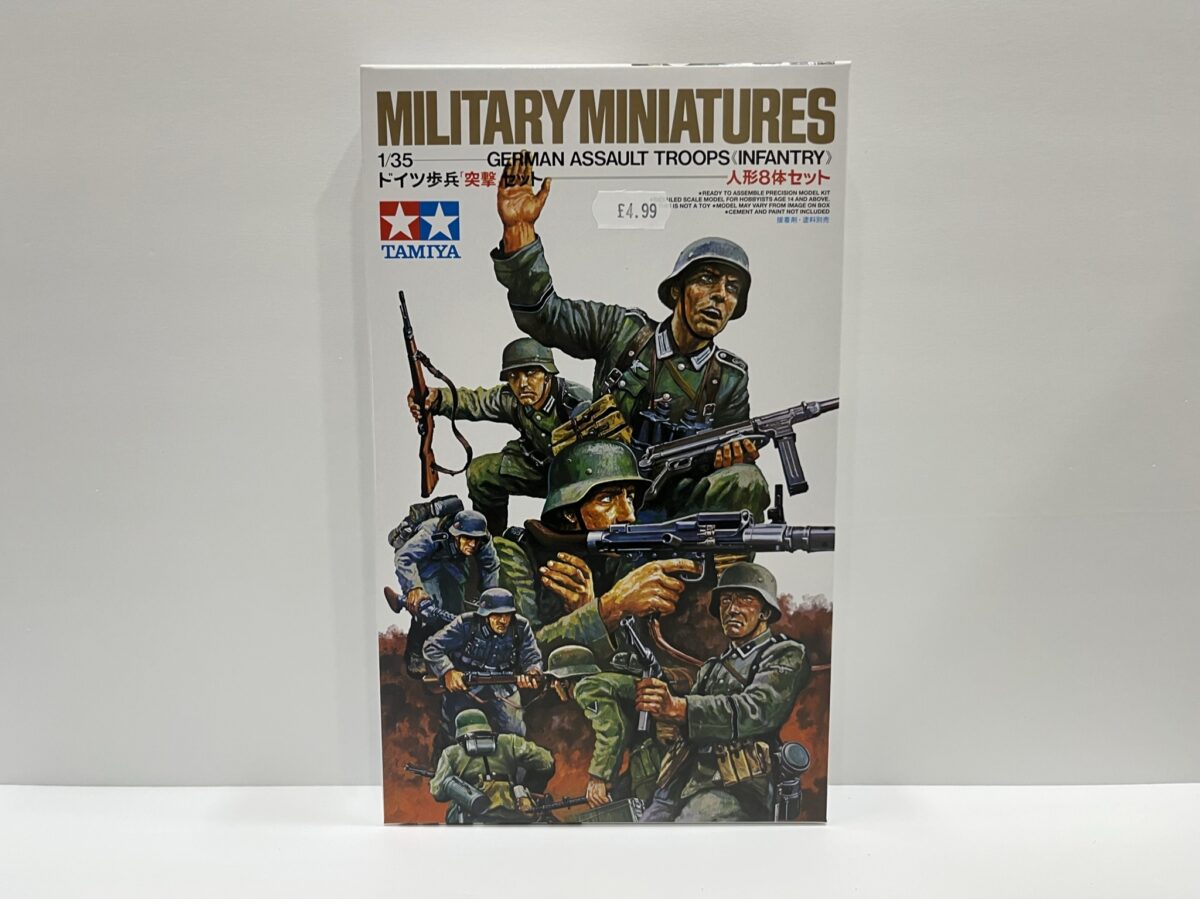 1/35 German Assault Troops Infantry