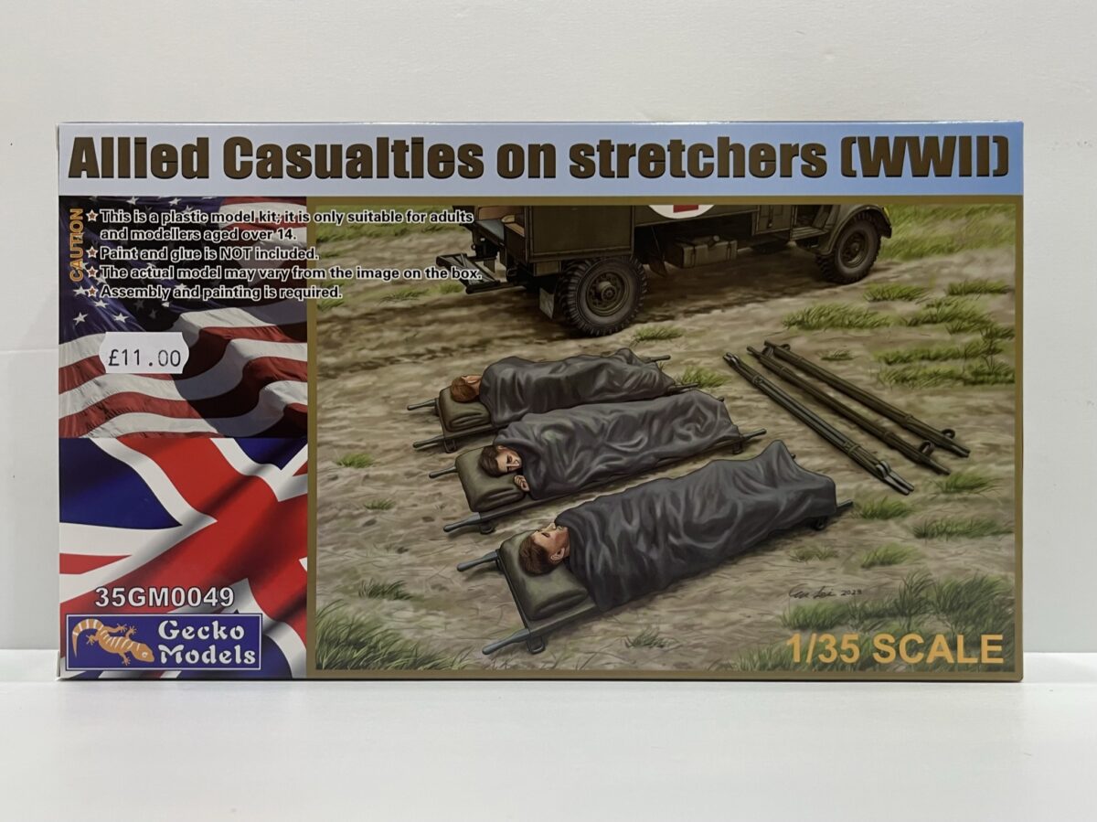 1/35 Allied Casualties on stretchers (WWII)