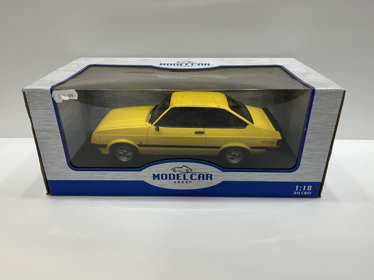 1/18 Ford Escort MKII RS 2000 Yellow