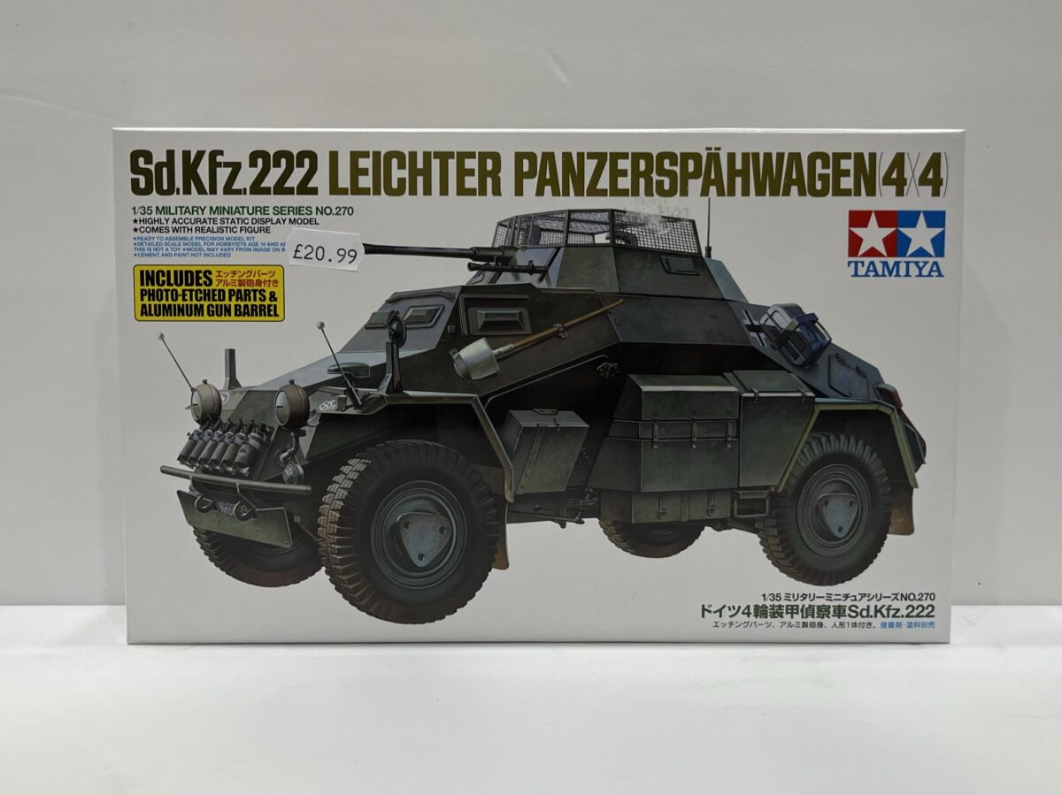 1/35 Sd. Kfz. 222 Leichter Panzerspähwagen (4x4)