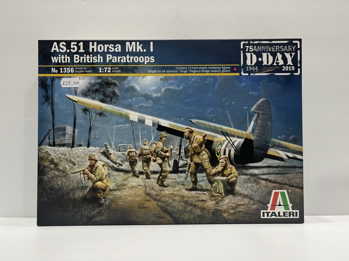 1/72 AS.51 Horsa Mk.1 with British Paratroops