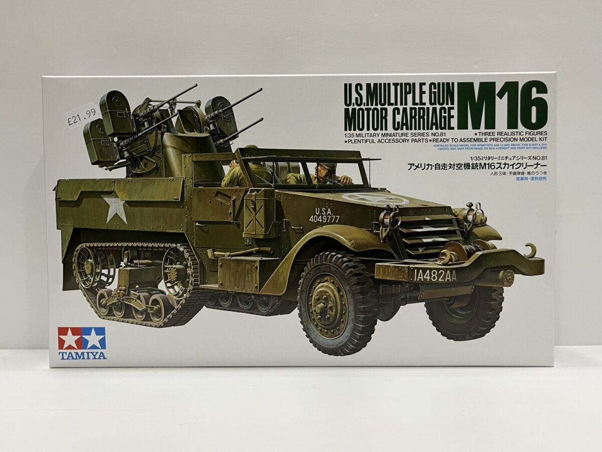 1/35 U.S. Multiple Gun Motor Carriage M16