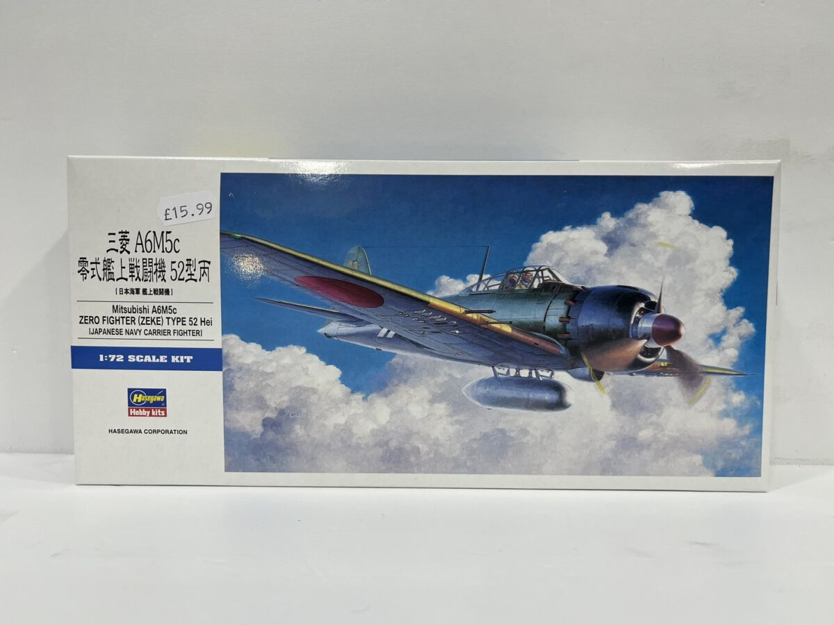 1/72 Mitsubishi A6M5c Zero Fighter (Zeke) Type 52 Hei