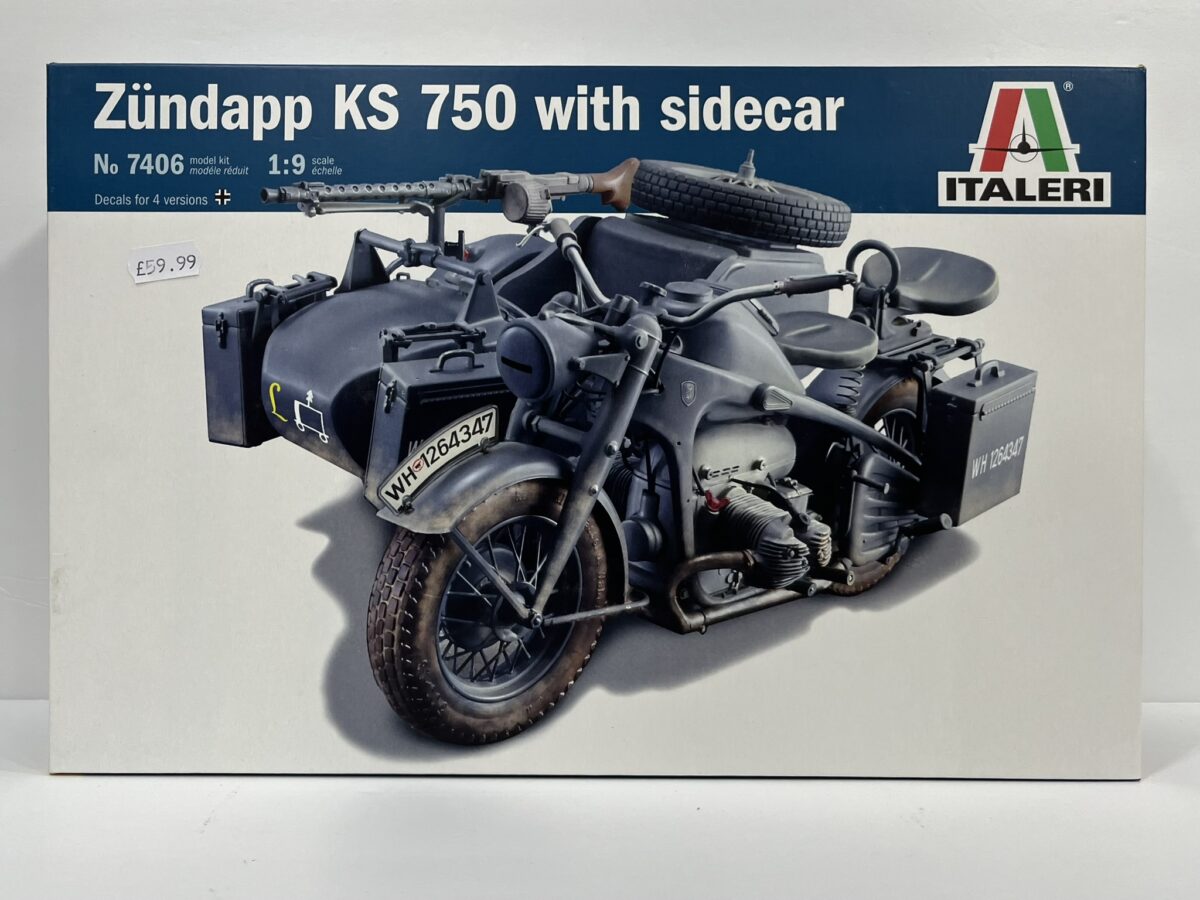 1/9 Zündapp KS 750 with sidecar