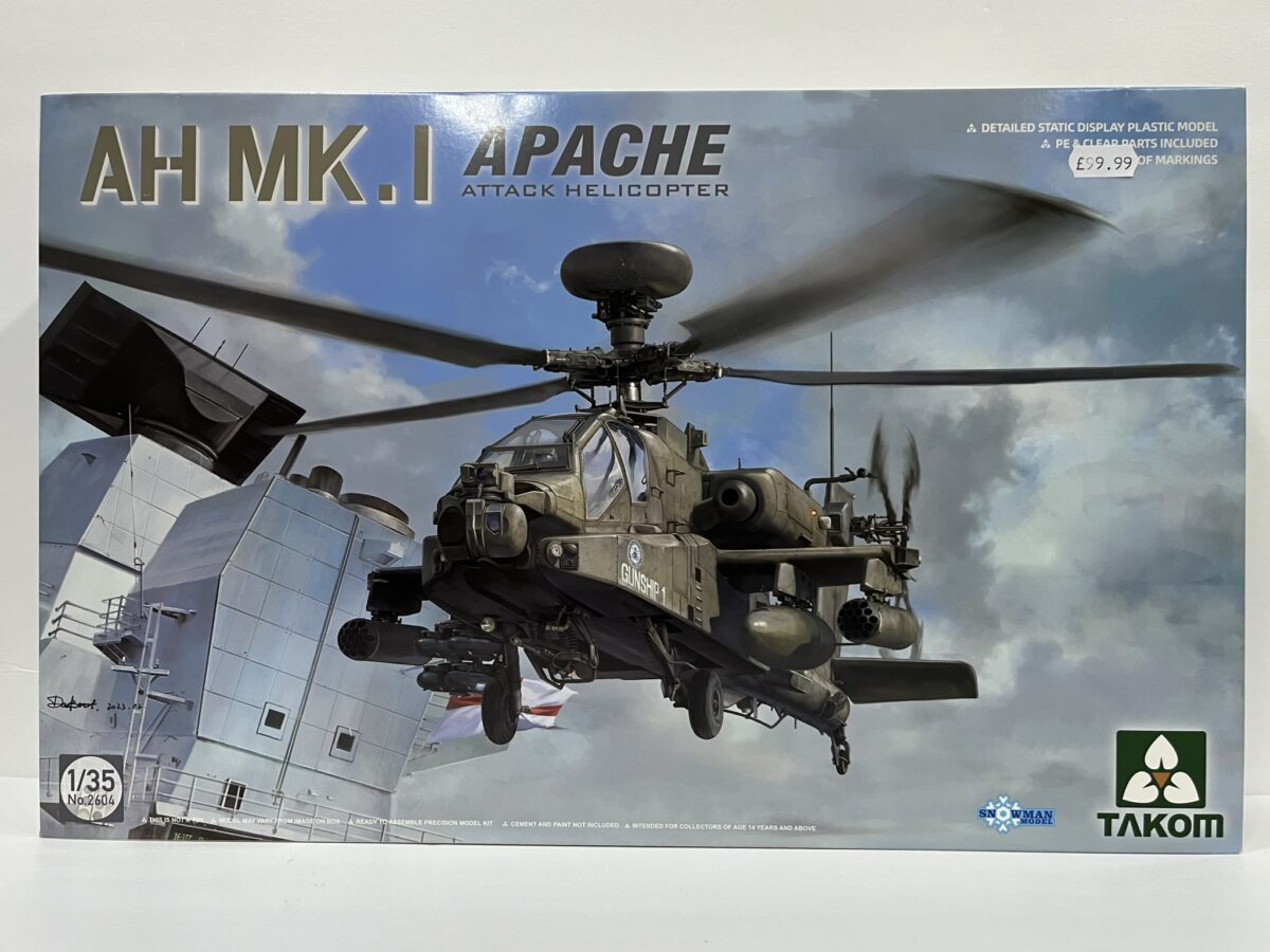 1/35 AH Mk.I Apache Attack Helicopter