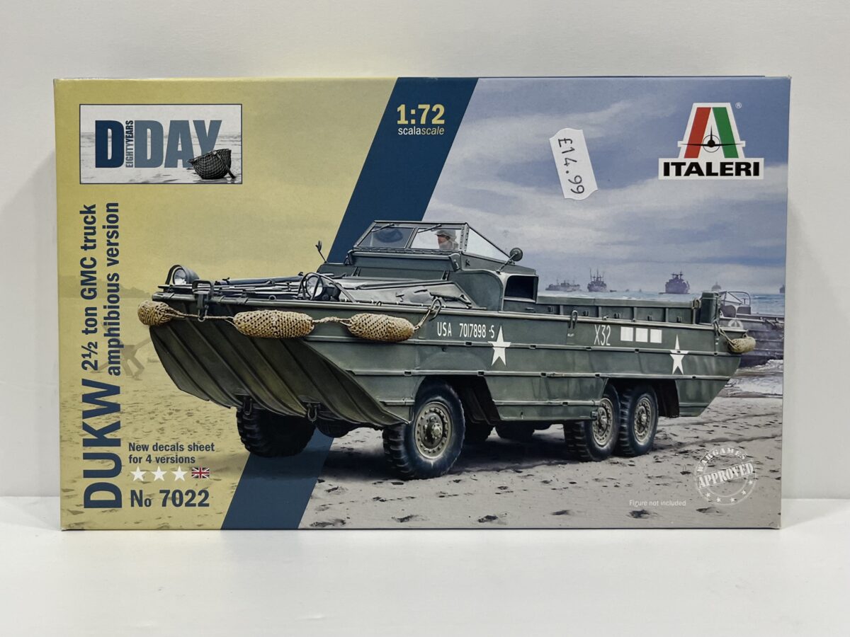 1/72 DUKW 2 1/2 ton GMC truck amphibious version