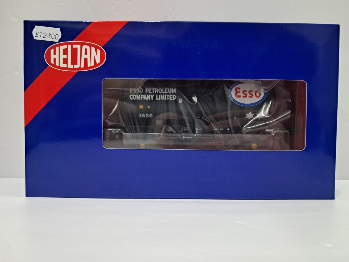 0 Gauge Heljan 35T'B'Tank ESSO Black 3650