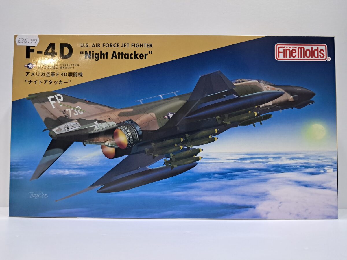 1/72 FineMolds F-4D U.S. Air Force Jet Fighter "Night Attacker"