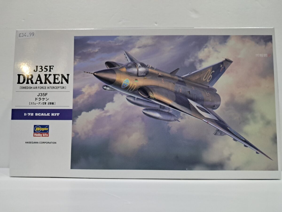 1/72 Hasegawa J35F DRAKEN