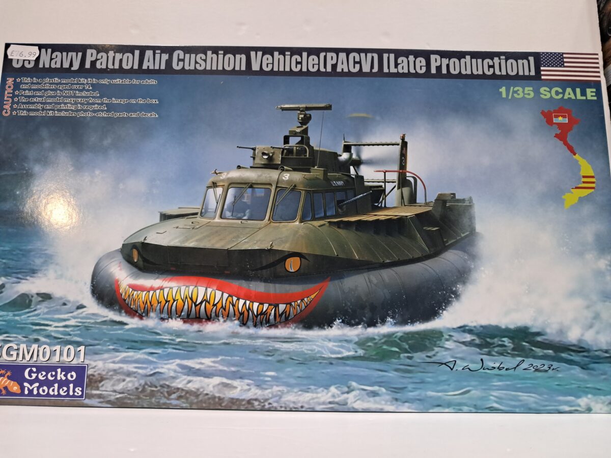 1/35 Gecko Models US Navy Patrol Air Cushion Vehicle(PACV)[Late Production]