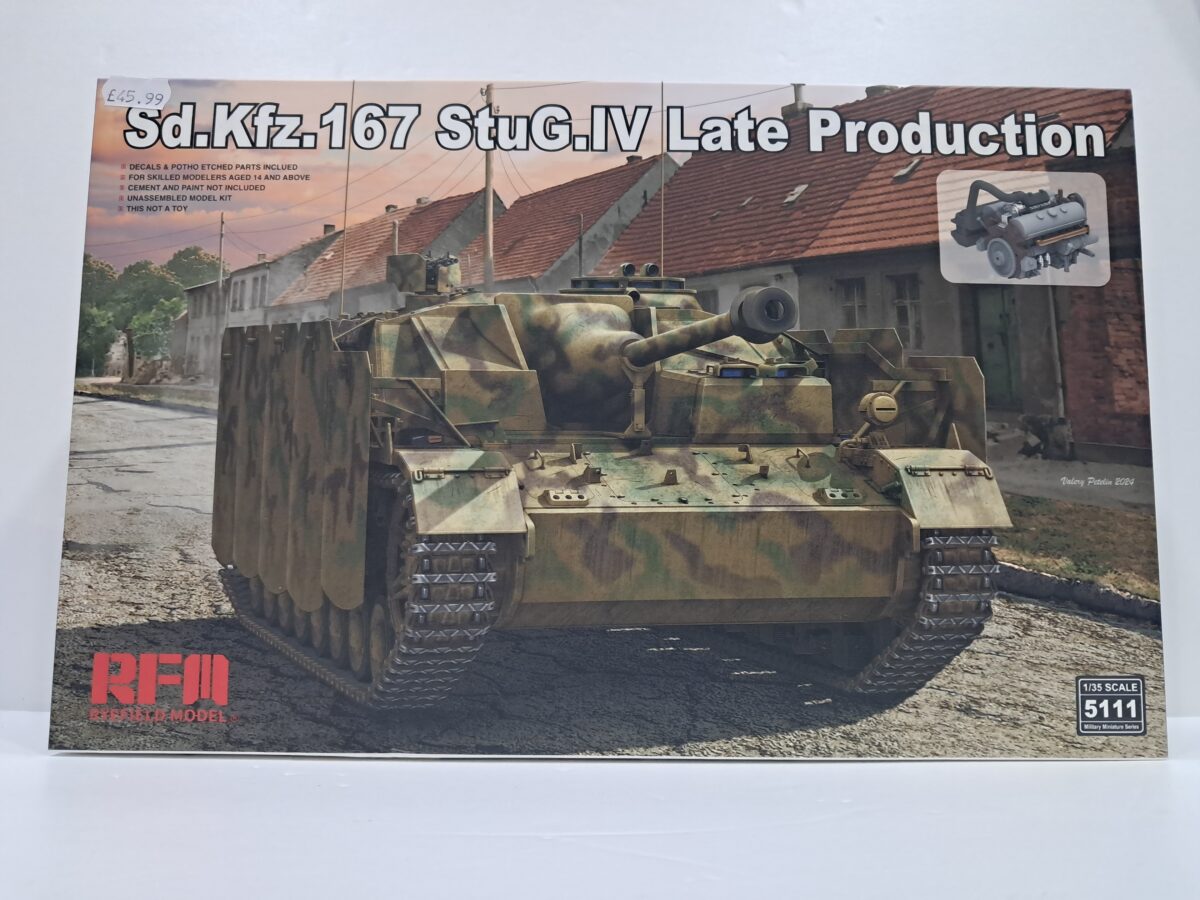 1/35 RFM Sd.Kfz.167 StuG.IV Late Production