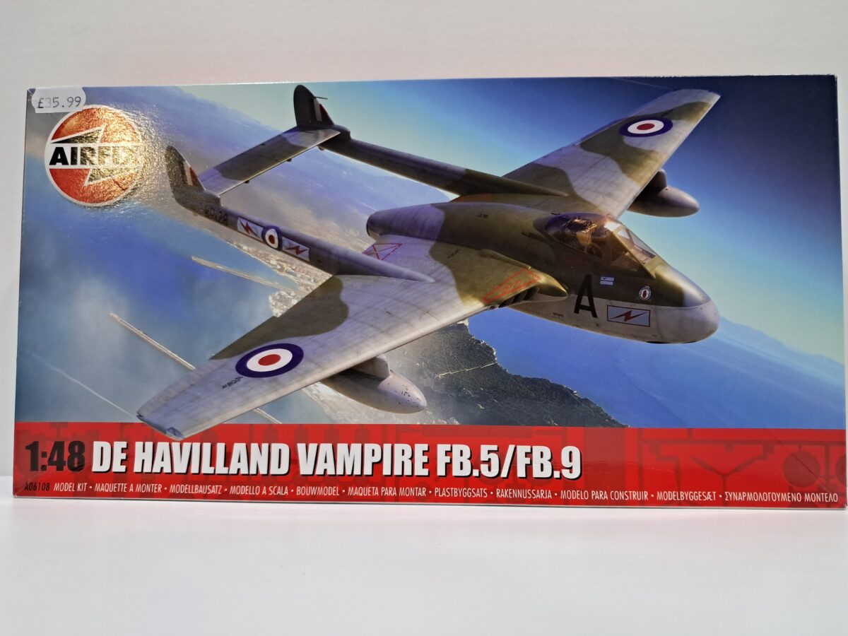 1/48 Airifx DE HAVILLAND VAMPIRE FB.5/FB.9