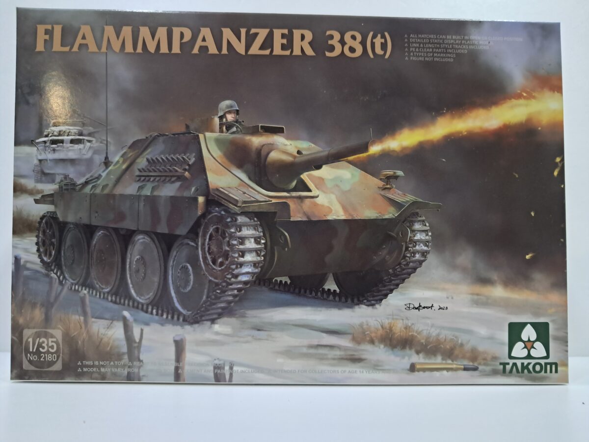 1/35 Tankom FLAMPANZER 38(t)