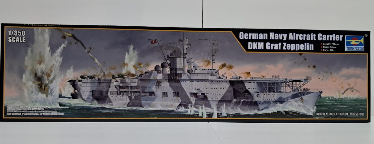 1/350 Trumpeter German Navy Aircraft Carrier DKM Graf Zepplin