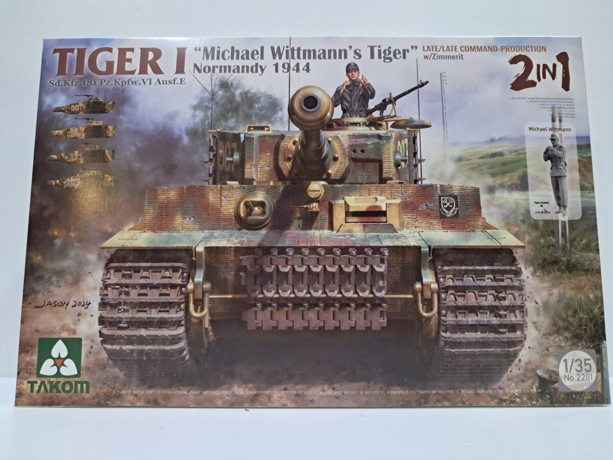 1/35  Tankom TIGER 1 "Micheal Wittman's Tiger" Normandy 1944 LATE/LATE COMMAND-PRODUCTION w/Zimmerit