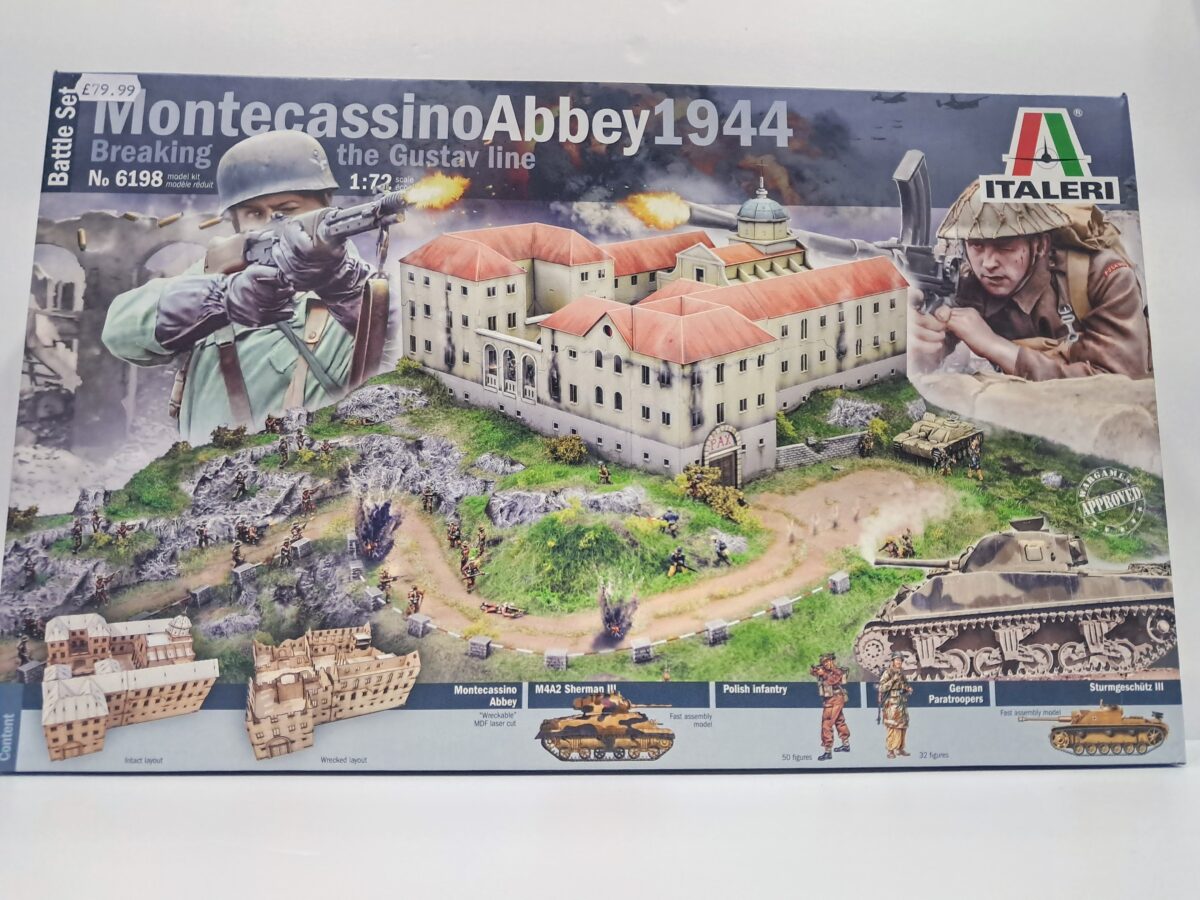 1/72 Italeri Montecassino Abbey 1944 Breaking The Gustav Line