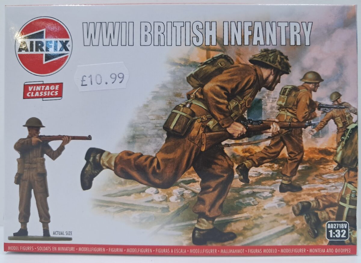 Airifx 1/32 WWII British Infantry Vintage Classics