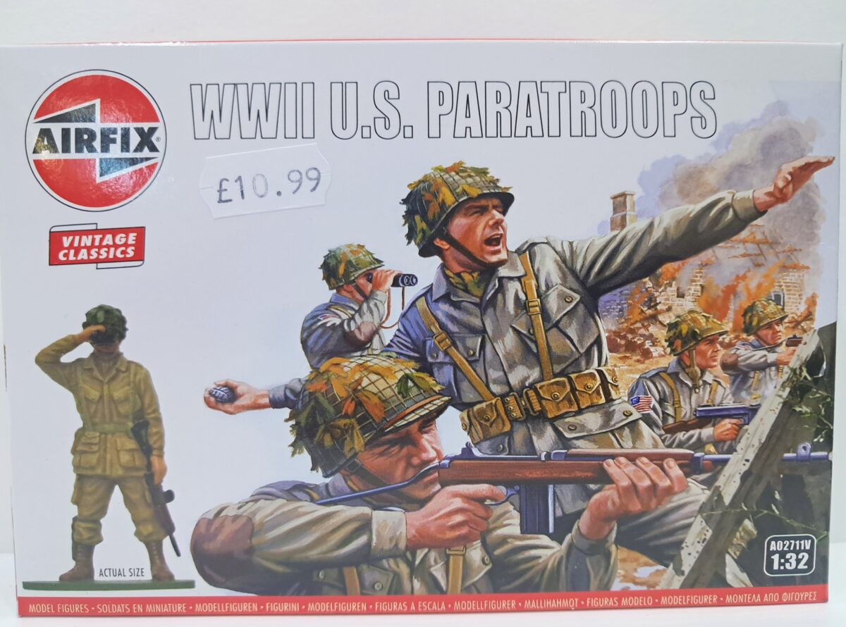 1/32 Airifx WWII US Paratroops Vintage Classics