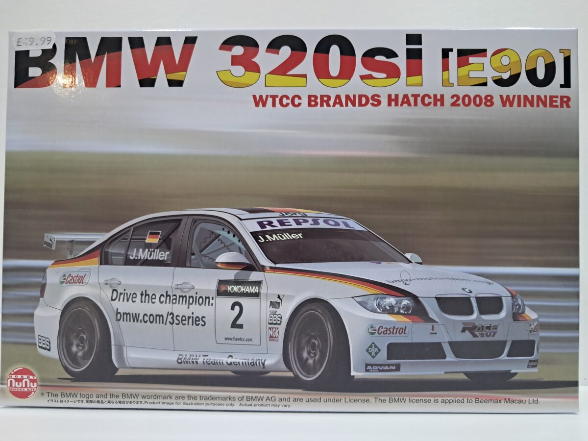 1/24 NuNu BMW 320si [E90] WTCC BRANDS HATCH 2008 WINNER