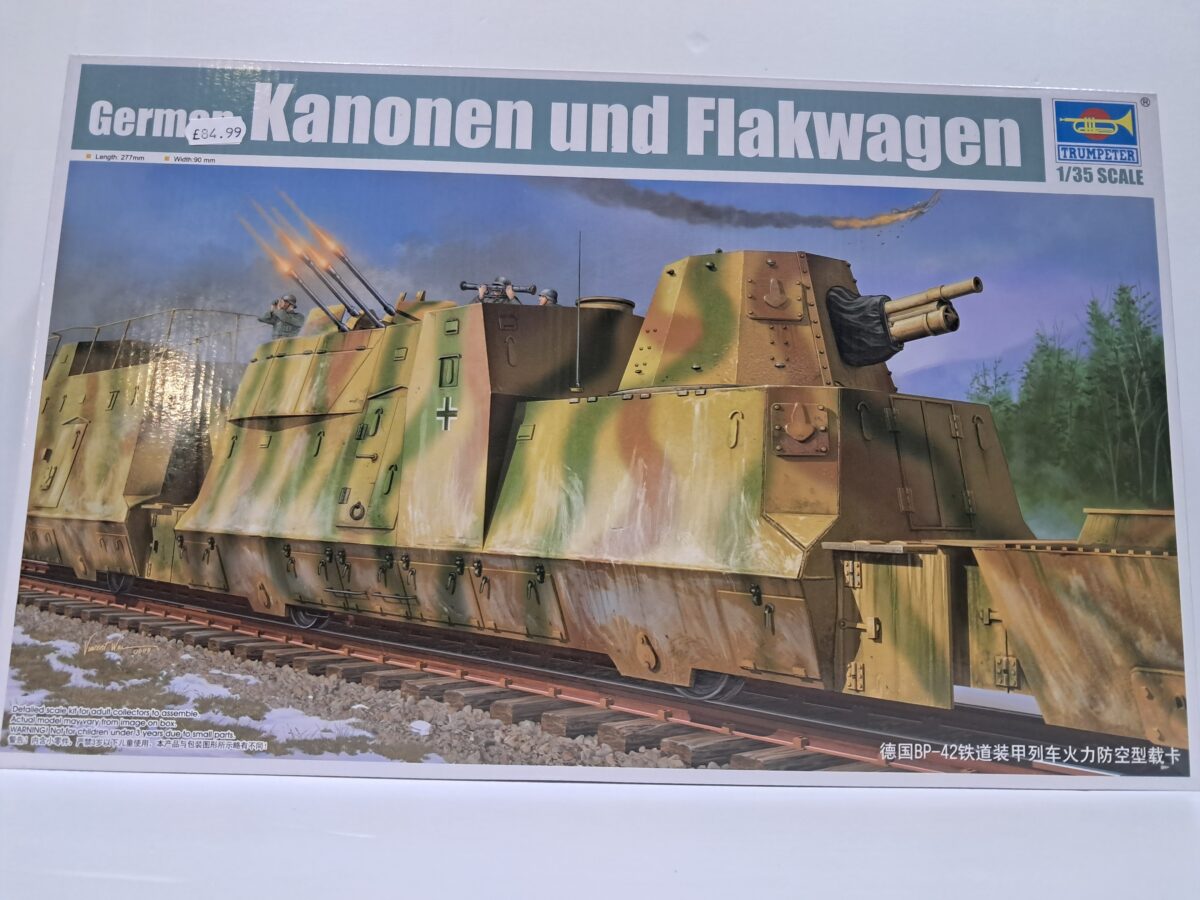 1/35 Trumpeter German Kanonen und Flakwagen