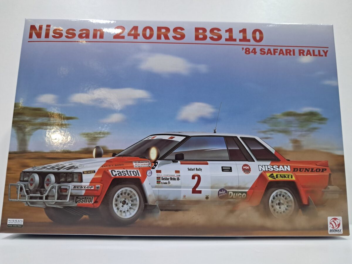 1/24 BEEMAX Nissan 240RS BS110 '84 SAFARI RALLY