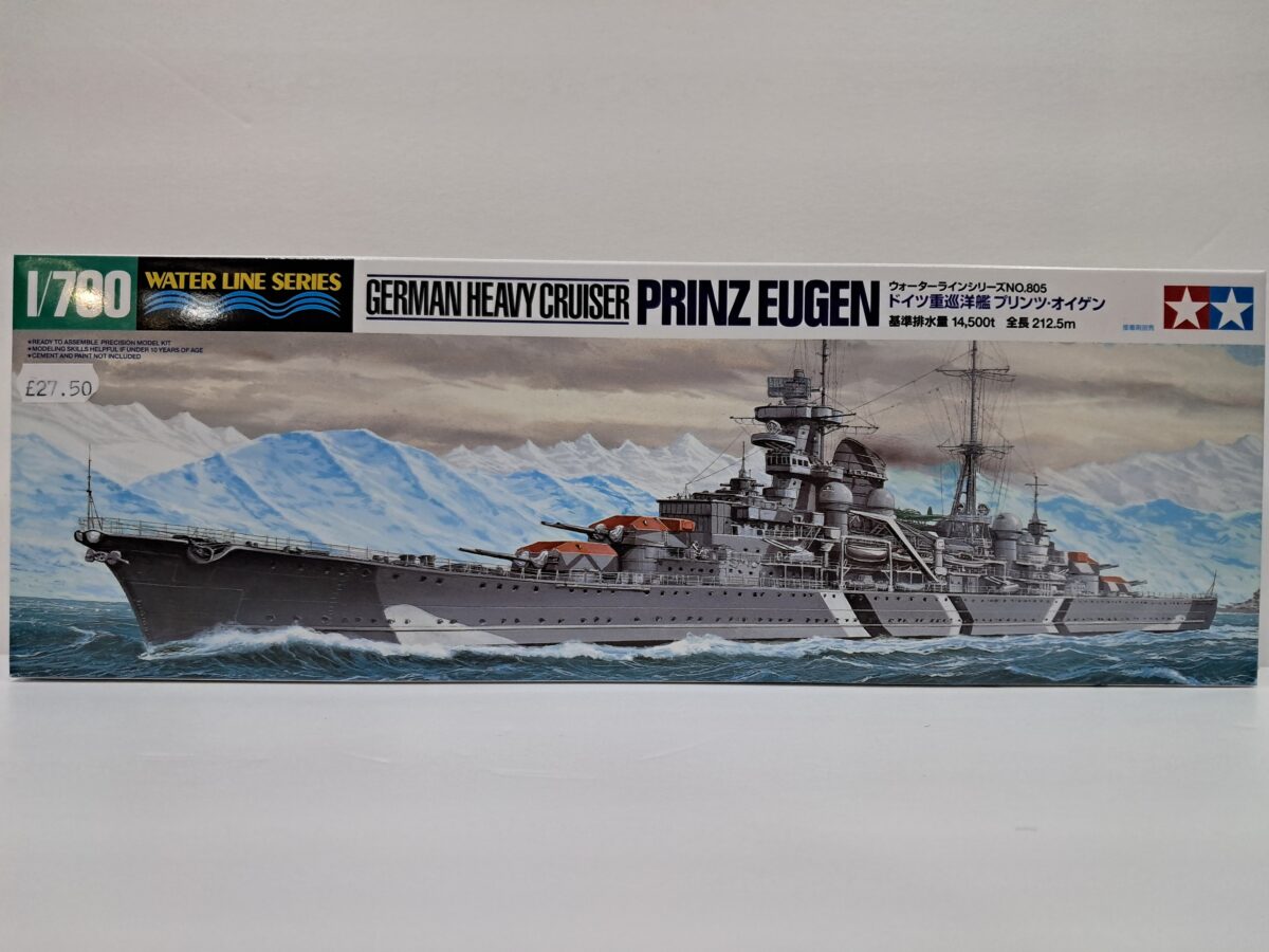 1/700 German Heavy Cruiser Prinz Eugen - Water Line Series